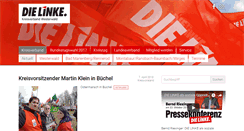 Desktop Screenshot of die-linke-westerwald.de